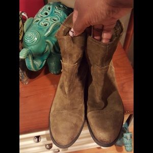 Franco Sarto suede boots..