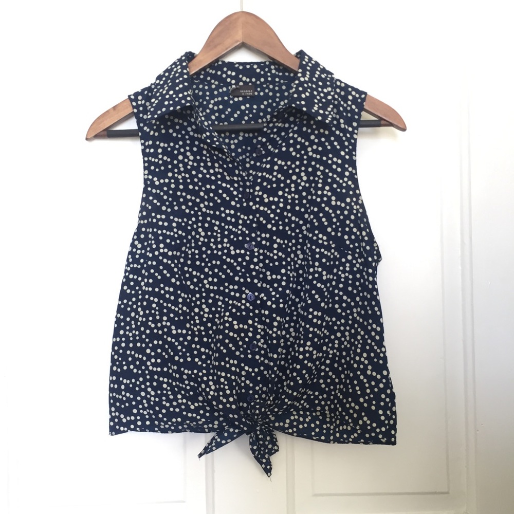 Urban Outfitters Polka-Dotted Tank