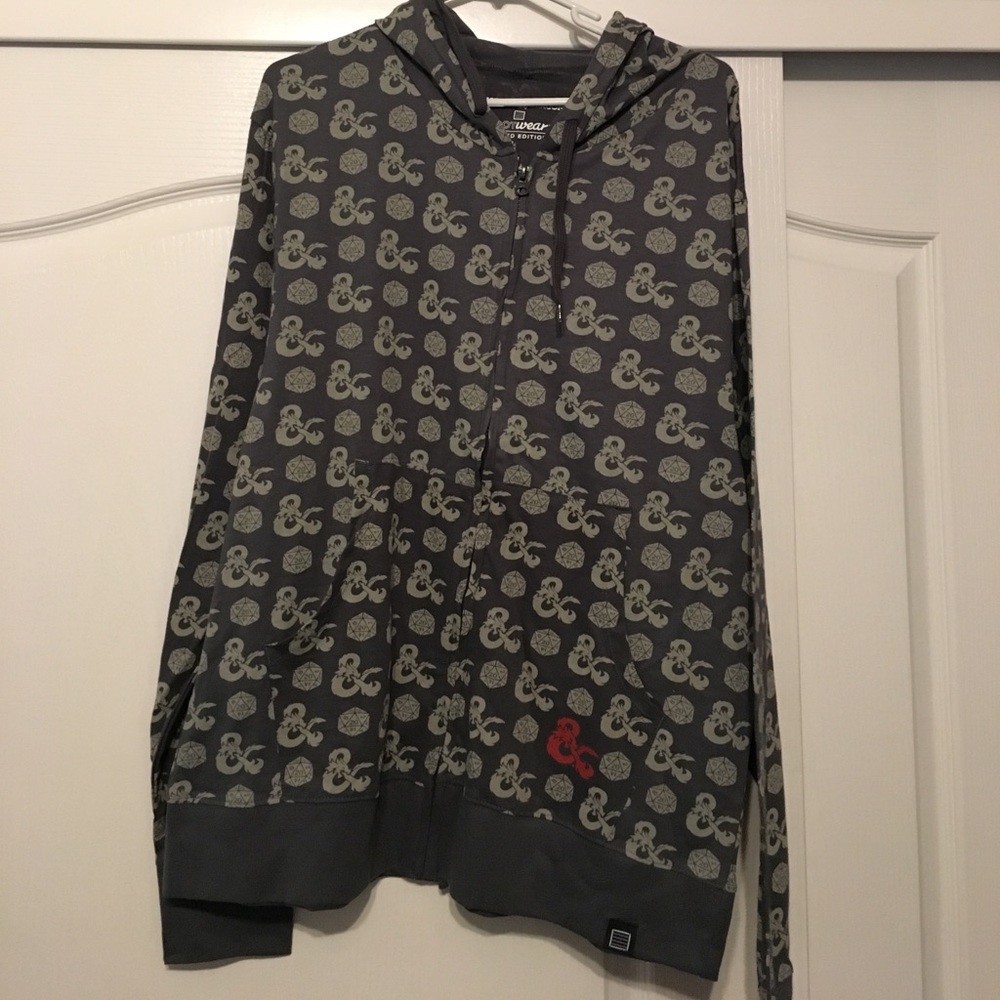 Dungeons and dragons loot wear hoodie