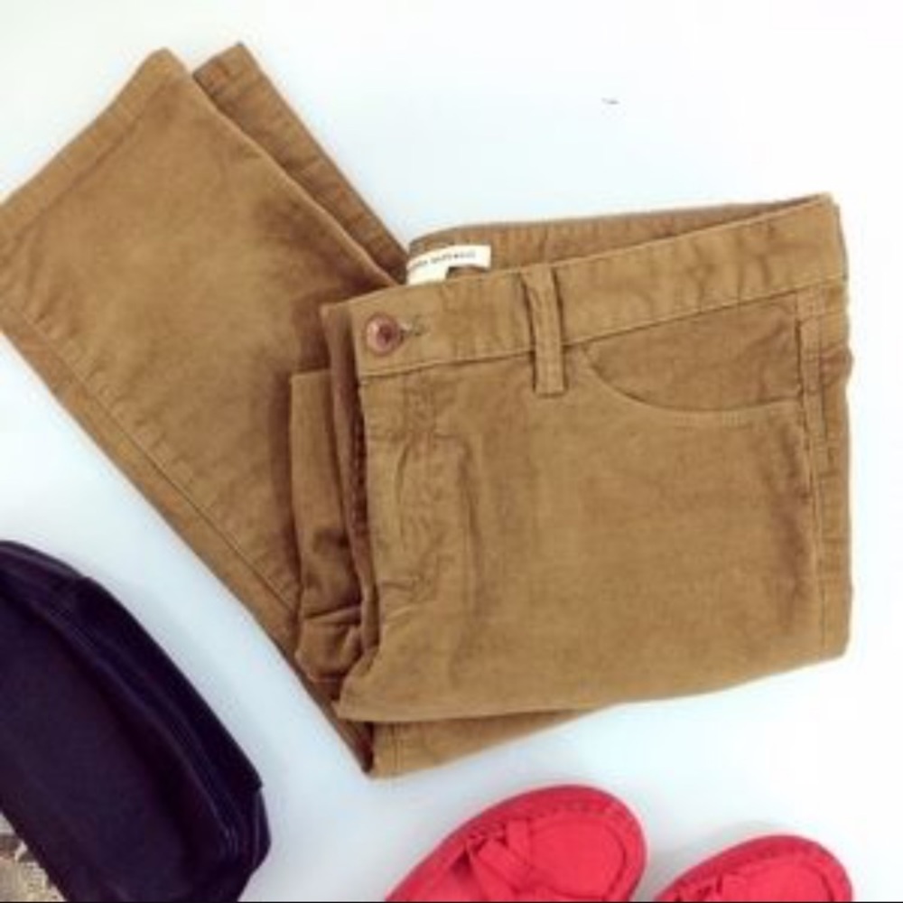 Corduroy skinny 2P pants