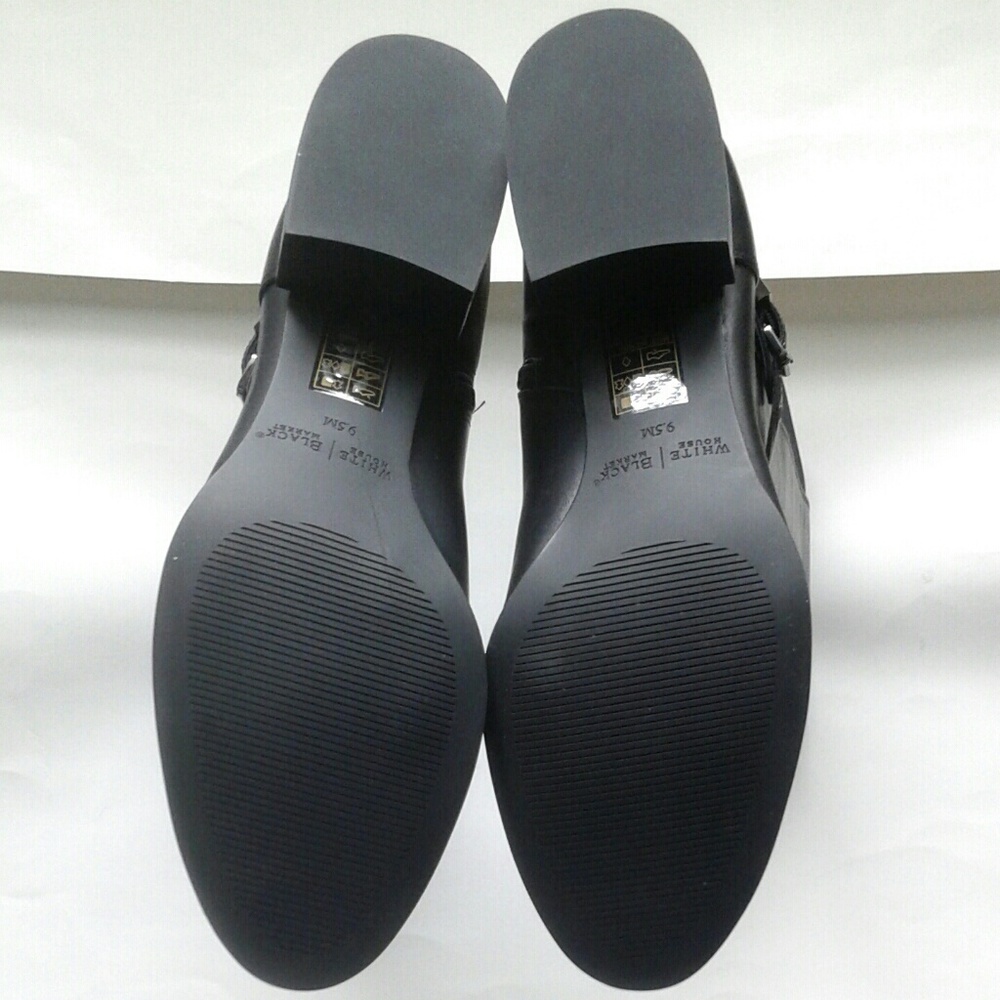 Leather buckle  black flat boots SOLD!!!!!! - Picture 7 of 8