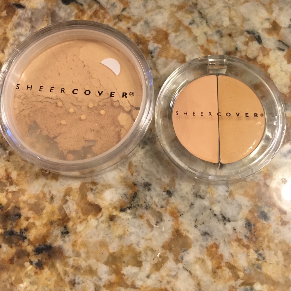 Sheercover Concealer and Mineral Foundation
