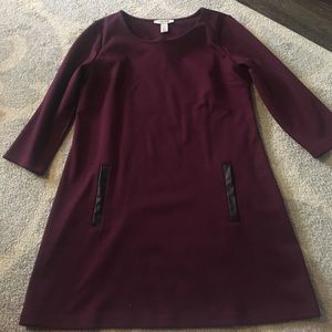 White House black market knit dress