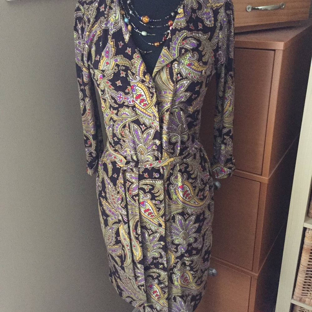 Jones NY Patterned Dress