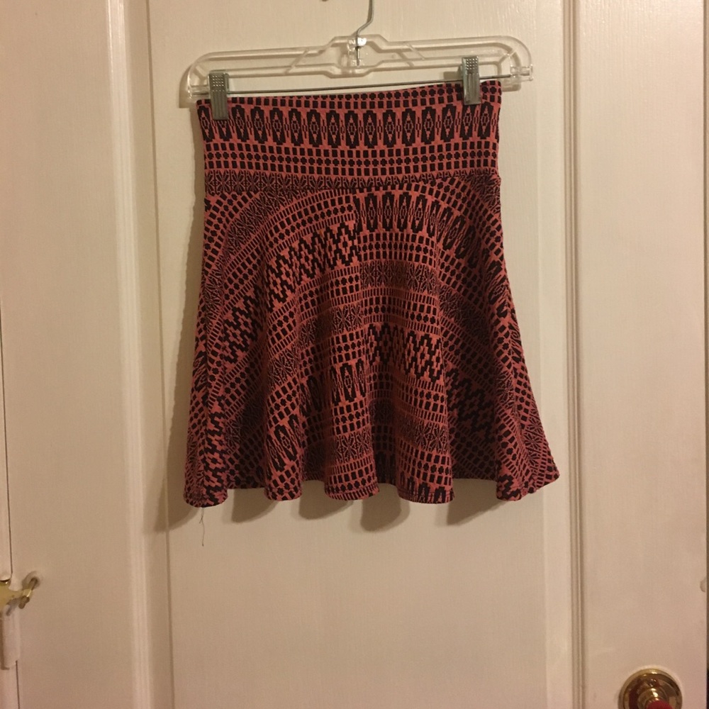 Pink skater skirt