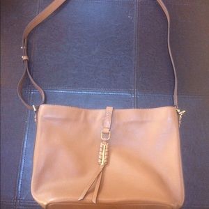 Stella and Dot Covet Hand  bag, saddle beige