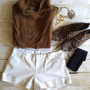 Banana Republic shorts with shimmer.