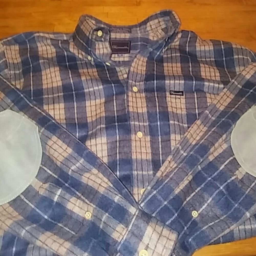 Faconnable Wool Flannel Shirt