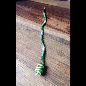 Handmade Beaded Bookmark