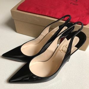 Christian Louboutin slingback pump