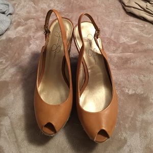 Jessica Simpson wedges