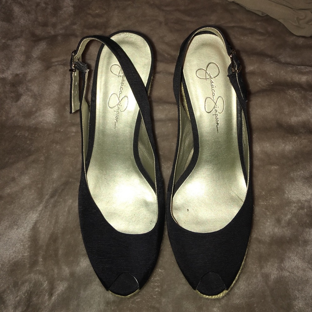 Jessica Simpson wedges