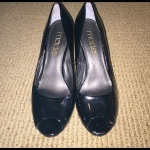 Moda Black Patent Heel