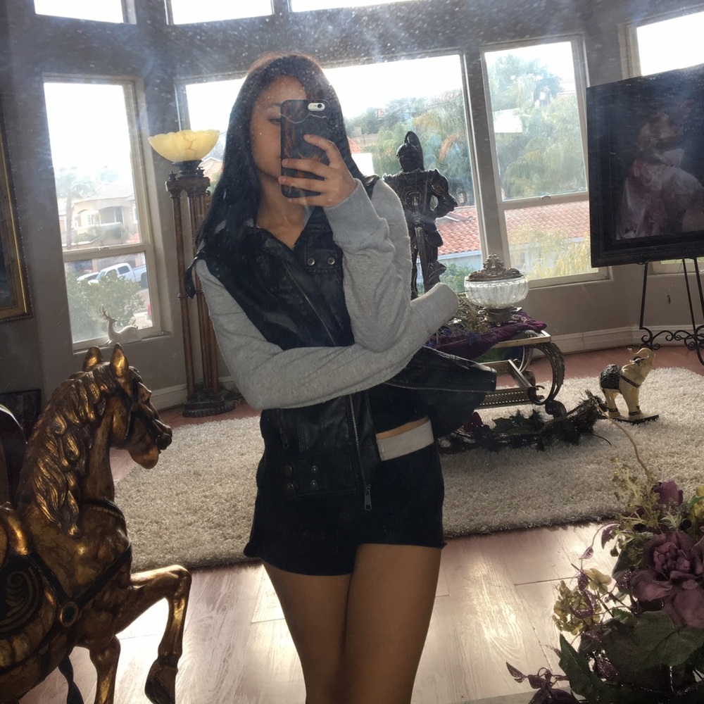 💫Leather jacket💫