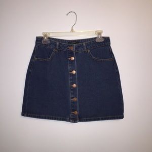 Forever 21 Denim Skirt Size Large