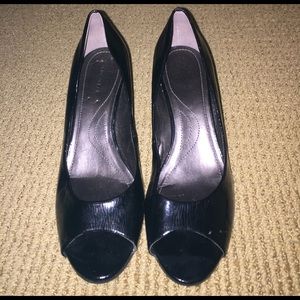 Tahari Peep Toe Wedge