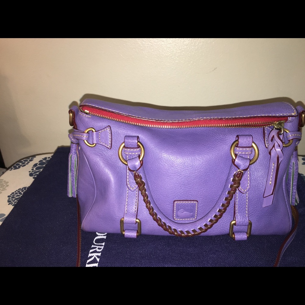 Dooney & Bourke Florentine Mini Satchel Lavendar