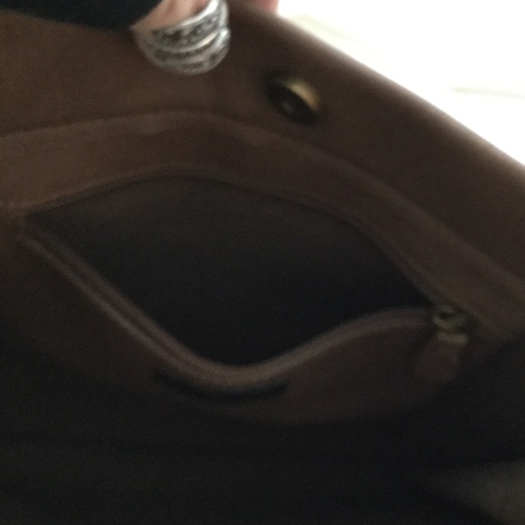 J. Francis Taupe Tote Bag ⚜ - Picture 4 of 4