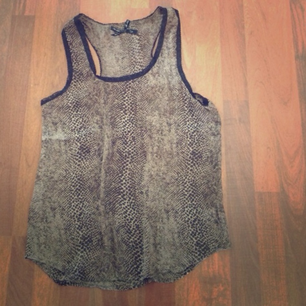 Lovely animal print cami from Nordstrom
