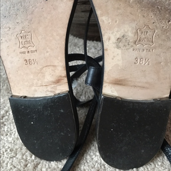 ❤️sold❤️ barneys New York strappy all leather - Picture 6 of 8