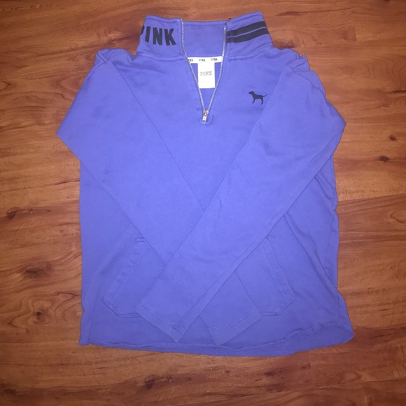 PINK Victoria's Secret Tops - VS Pink Purple Sweatshirt