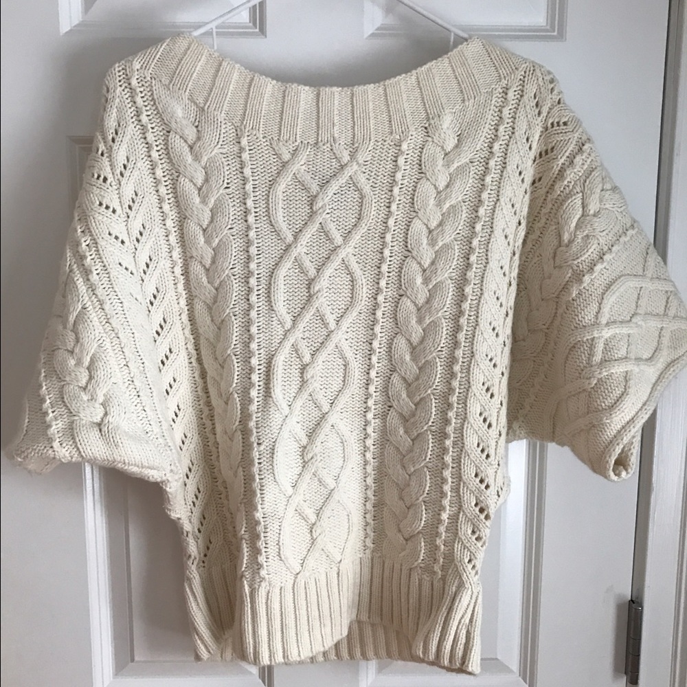 Cream sweater