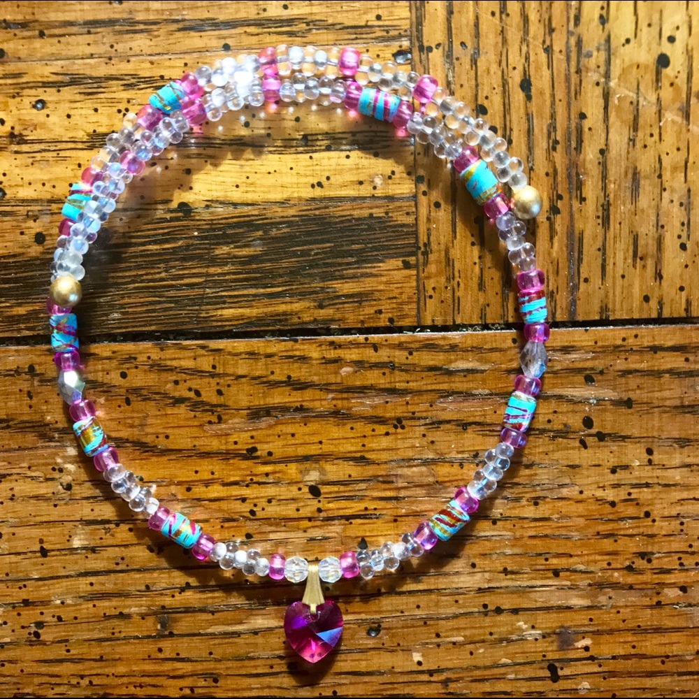 Handmade Heart Choker