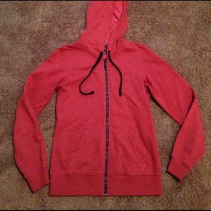 FINAL PRICE DROP Fox Racing orange zip hoodie sz M