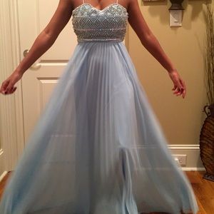 Long Tiffany Blue Prom/Formal Dress