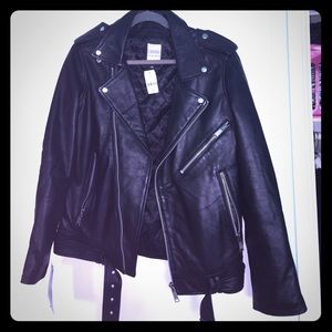 Carmar Leather Jacket  BTWT FROM LF SIZE 12