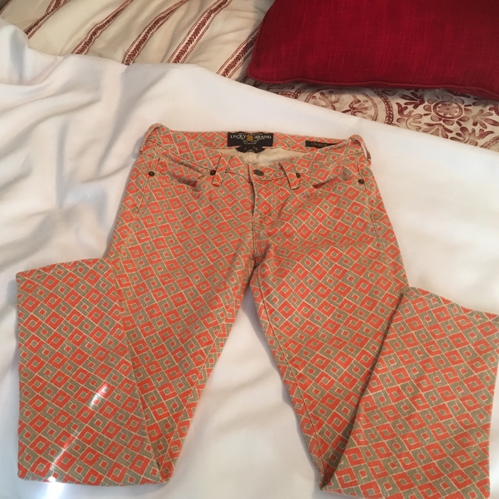 Lucky Brand Charlie Capri Pants size: 2/26