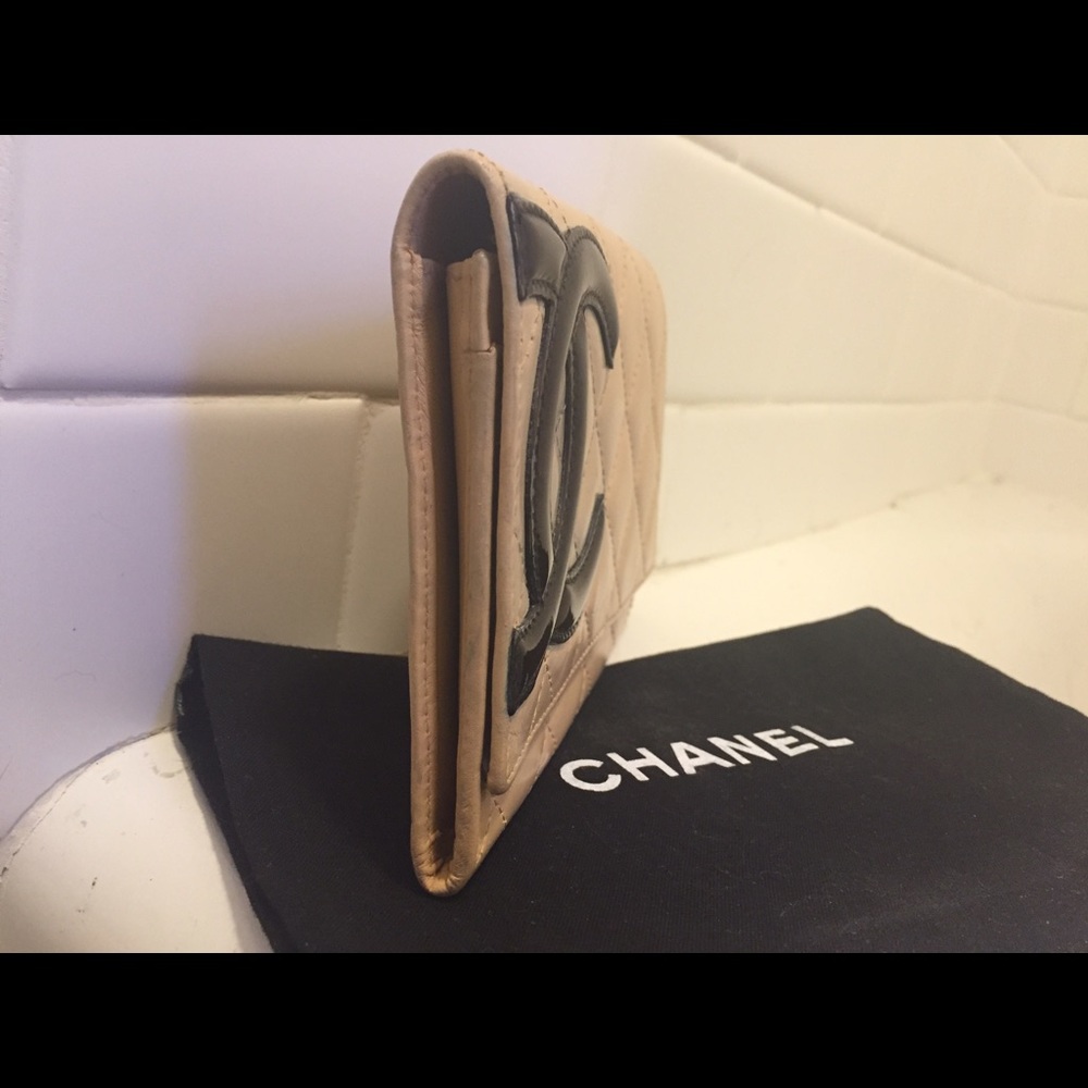 Authetic Chanel beige Cambon wallet - Picture 3 of 7