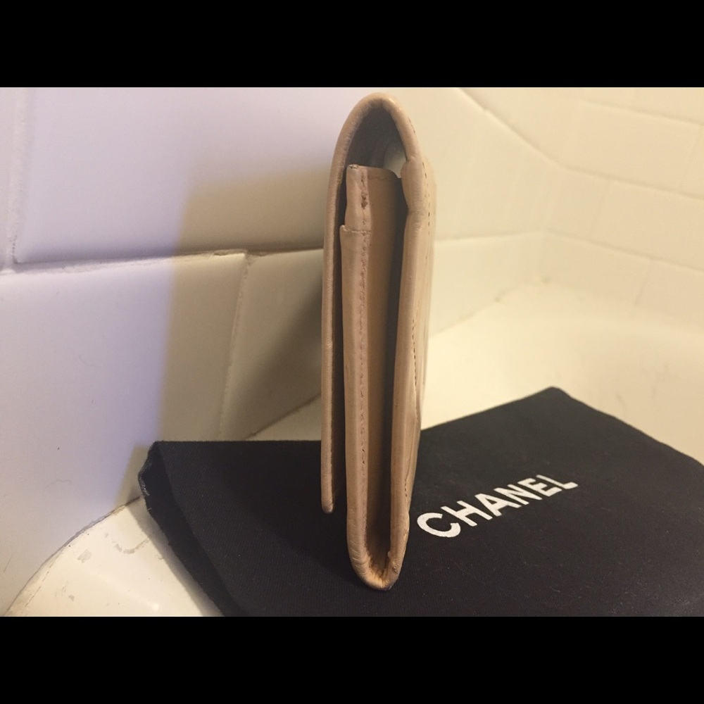 Authetic Chanel beige Cambon wallet - Picture 4 of 7