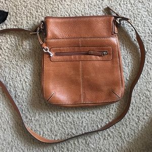 Leather satchel