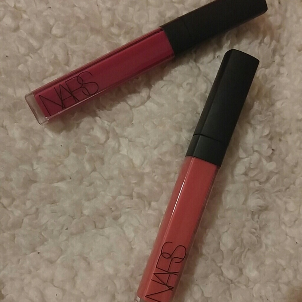 2 nars lip glosses