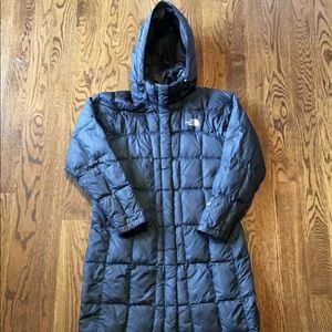 North Face Metropolis 600 Down Navy Blue Parka