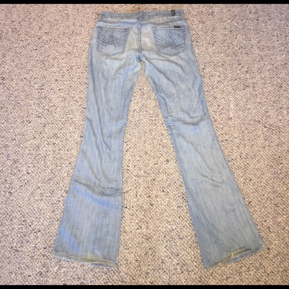 Seven For All Mankind light wash A pocket