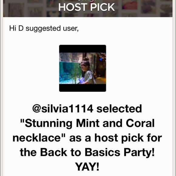 🎉HP🎉Stunning Mint and Coral necklace - 1 left - Picture 5 of 7