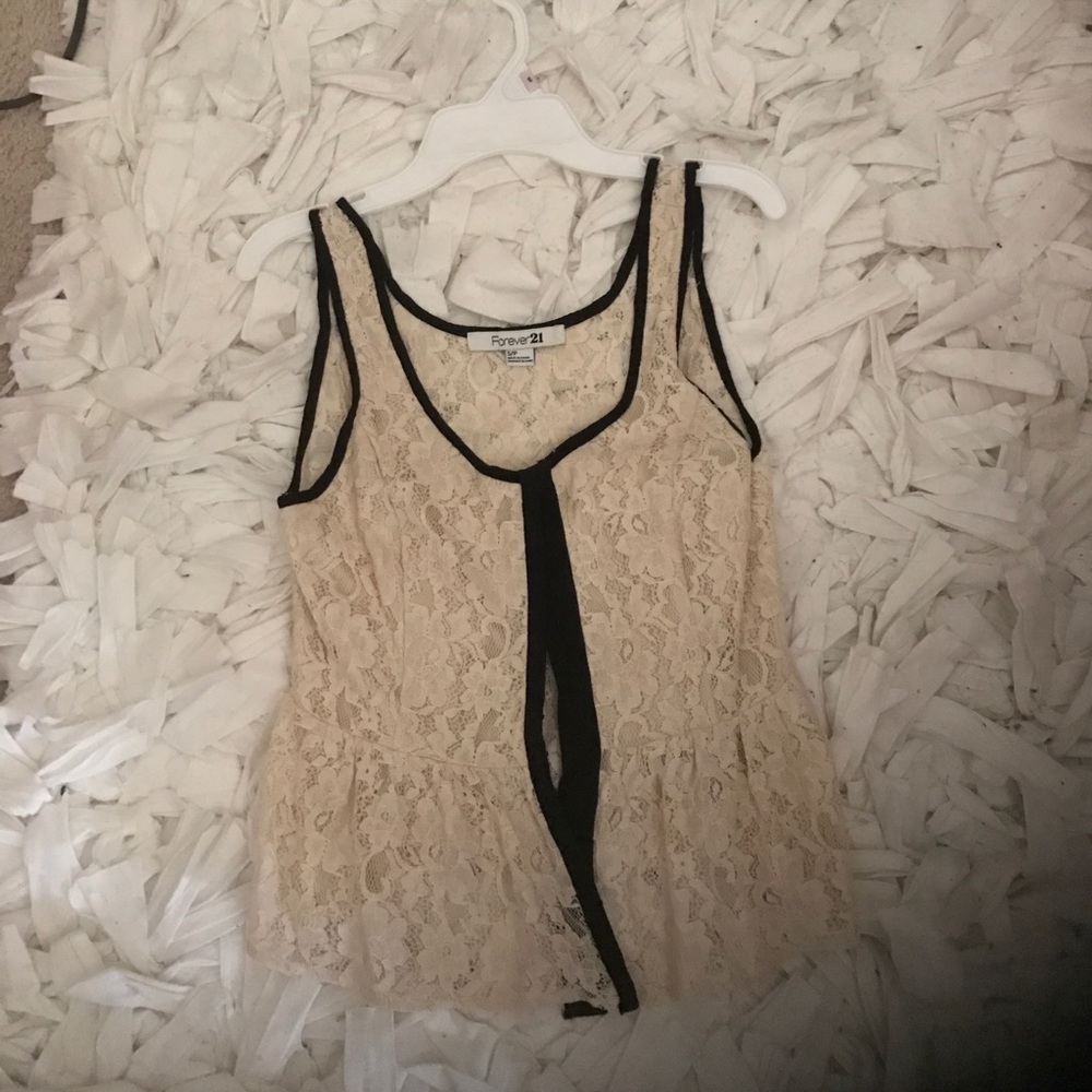 Lace vest