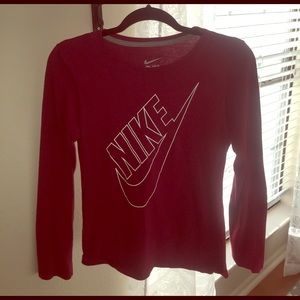 Nike long sleeve cotton shirt