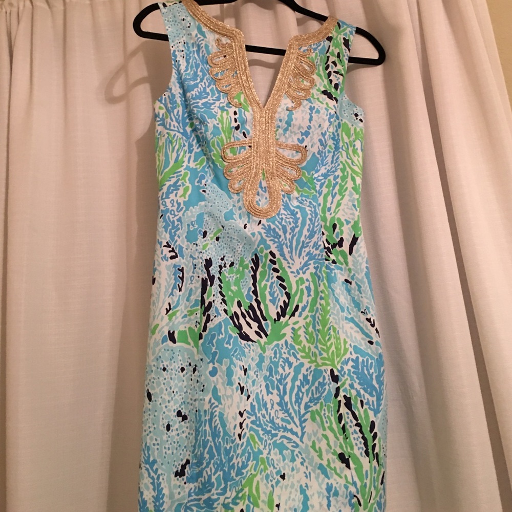 Lilly Pulitzer shift dress size 0
