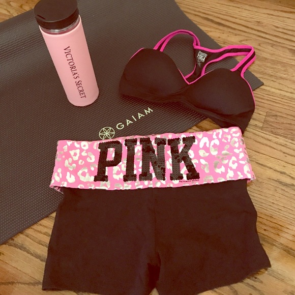 PINK Victoria's Secret Pants - PINK Yoga Shortie