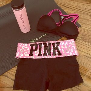 PINK Yoga Shortie