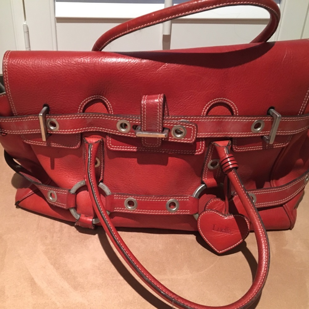 Luella Bartley Burnt Orange Gisele Handbag