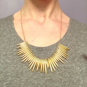 Madewell Thistle statement necklace