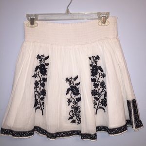 J. Crew Black and White Skirt Size Small