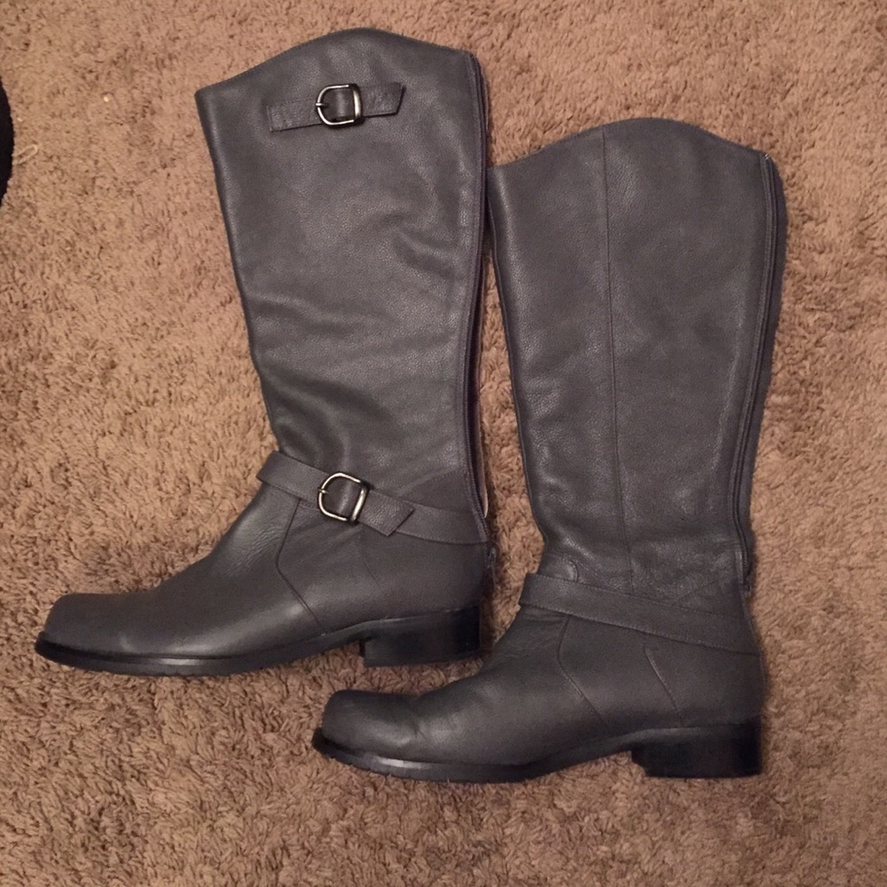 Gabriella Rocha Grey Tall Boots