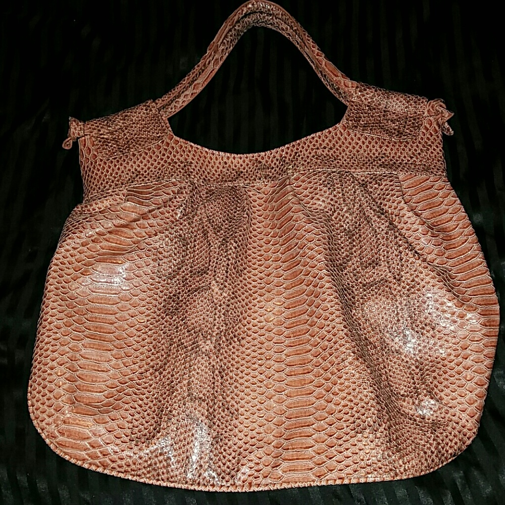Brand New. Large Python Print Bag. - image 1