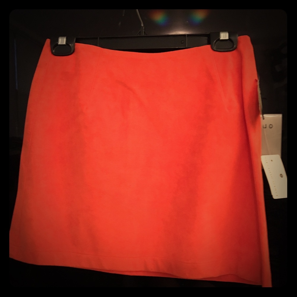 Orange skirt