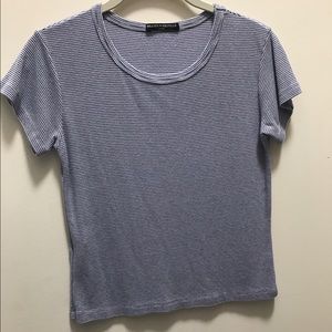 Blue and White T-Shirt